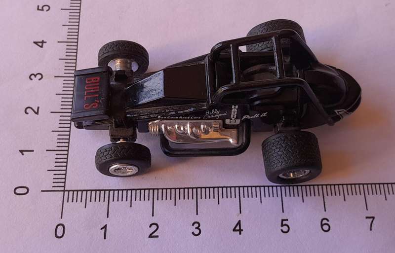 Vintage Road Champs Die-Cast Sprint Car.  Billy Crawford / Ben Cook.  7cm