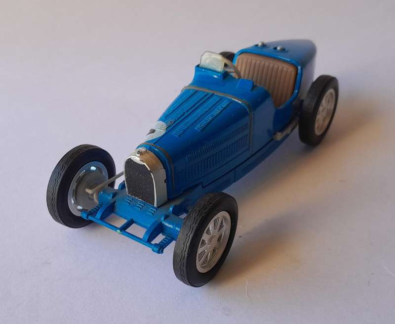 Vintage Matchbox Die-Cast 1932 Bugatti Type 51.  10.5cm