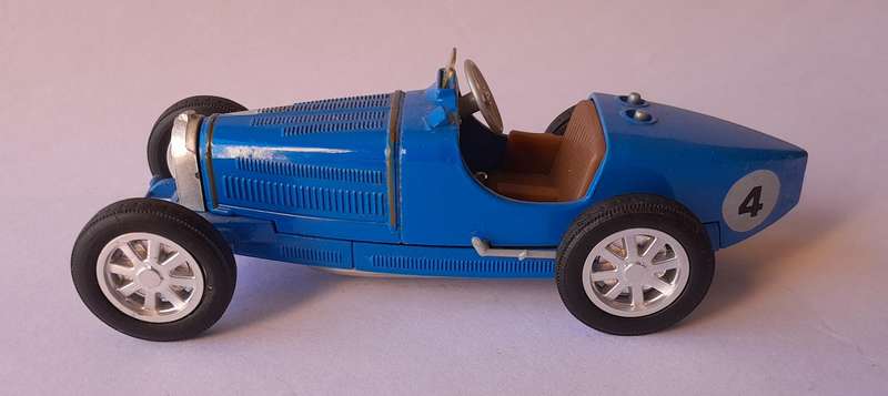Vintage Matchbox Die-Cast 1932 Bugatti Type 51.  10.5cm