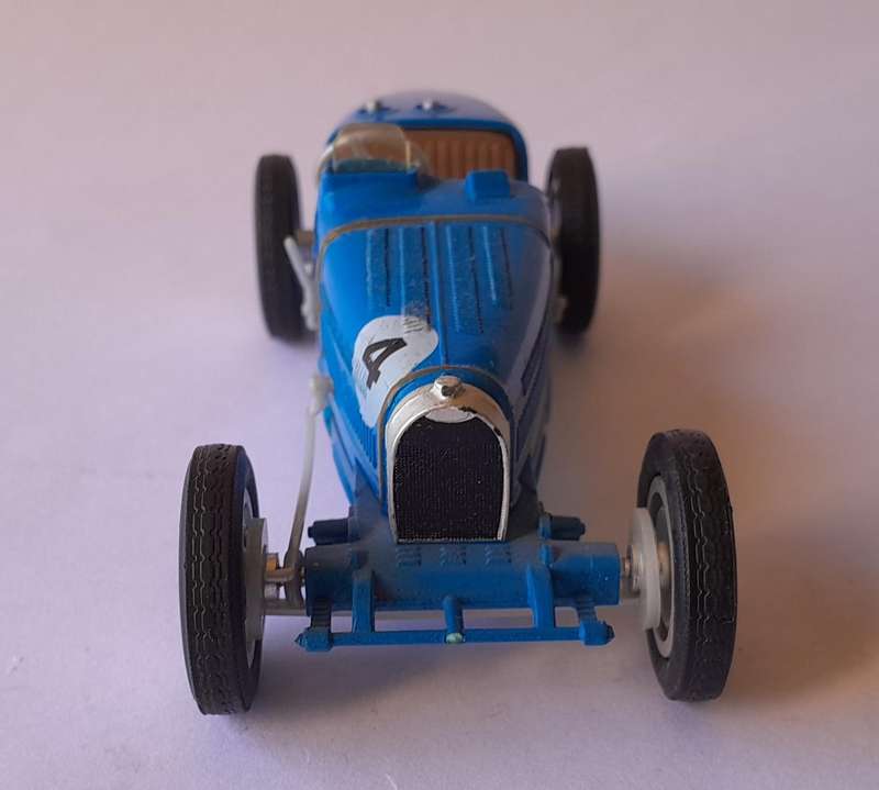 Vintage Matchbox Die-Cast 1932 Bugatti Type 51.  10.5cm