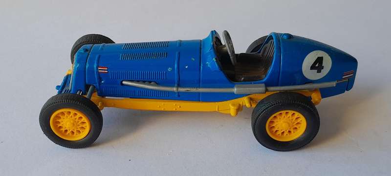 Vintage Matchbox Die-Cast 1935 E.R.A.  10cm