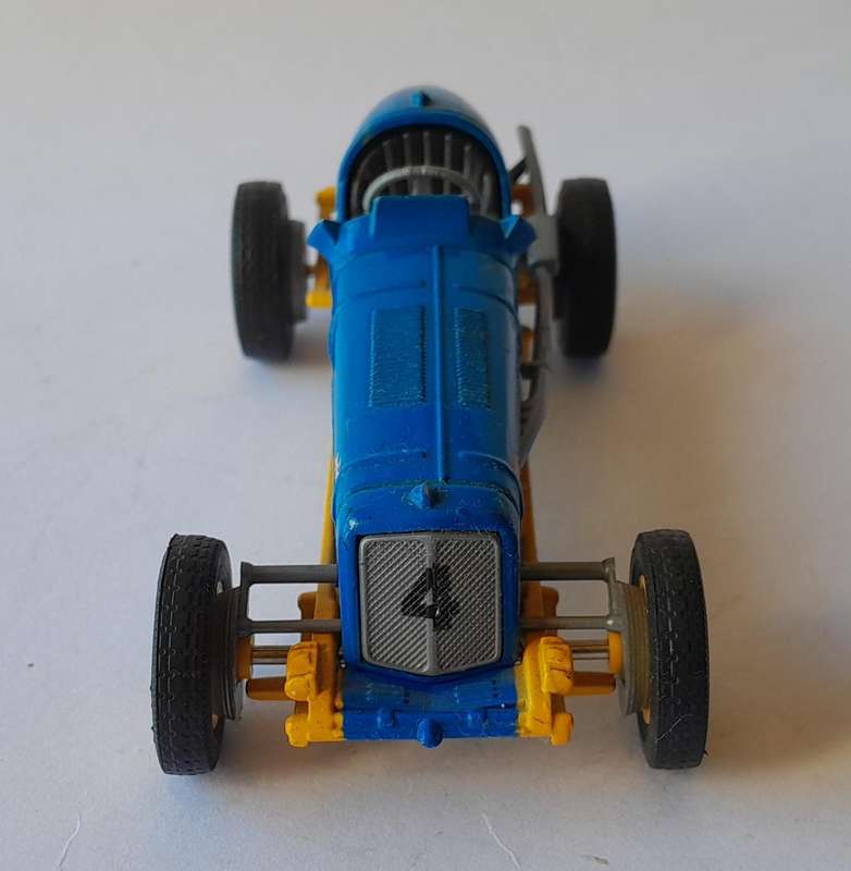 Vintage Matchbox Die-Cast 1935 E.R.A.  10cm