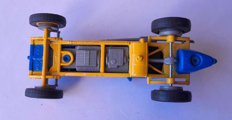 Vintage Matchbox Die-Cast 1935 E.R.A.  10cm