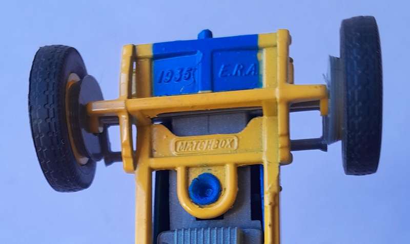 Vintage Matchbox Die-Cast 1935 E.R.A.  10cm