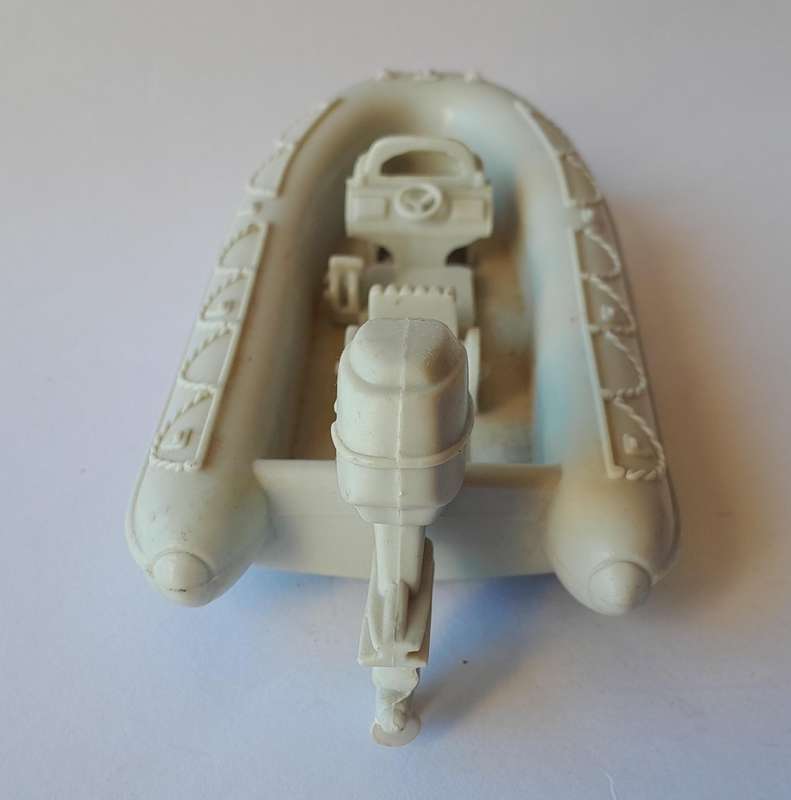 Vintage Popak New-Ray RIB. Flip-Up Motor.  14cm