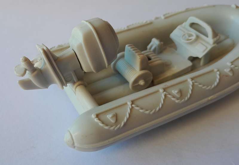 Vintage Popak New-Ray RIB. Flip-Up Motor.  14cm