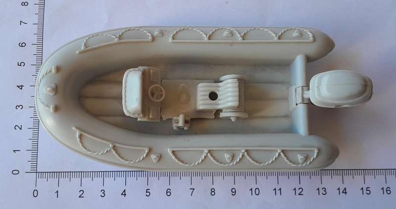 Vintage Popak New-Ray RIB. Flip-Up Motor.  14cm