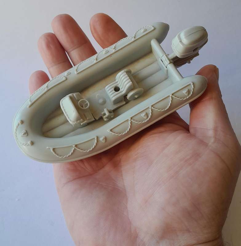 Vintage Popak New-Ray RIB. Flip-Up Motor.  14cm