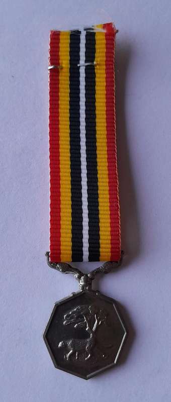 Southern Africa Miniature Medal.