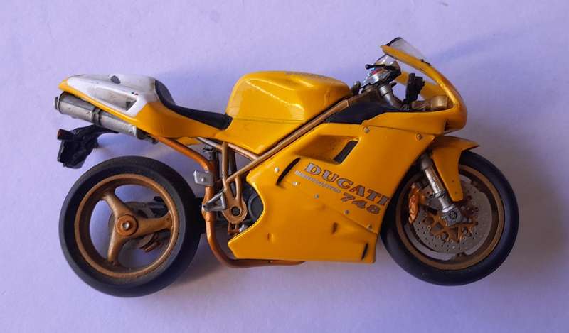 Vintage Collection of 4 x Die-Cast Motorcycles - Ducati etc.