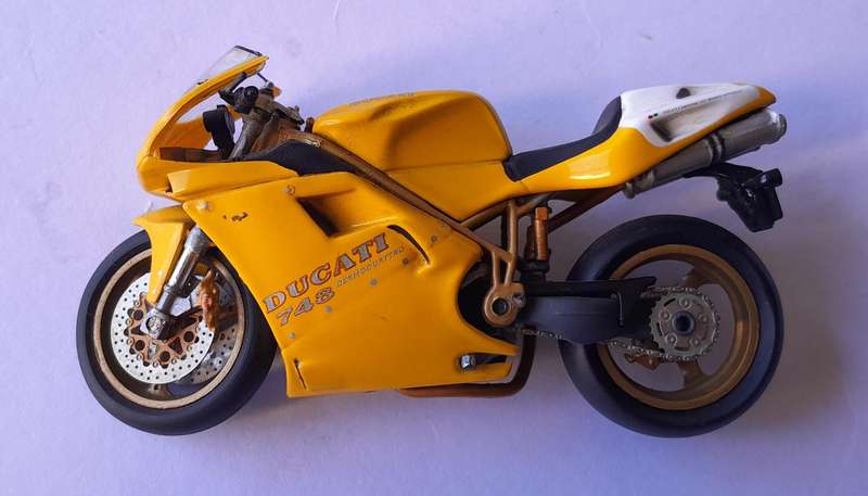 Vintage Collection of 4 x Die-Cast Motorcycles - Ducati etc.