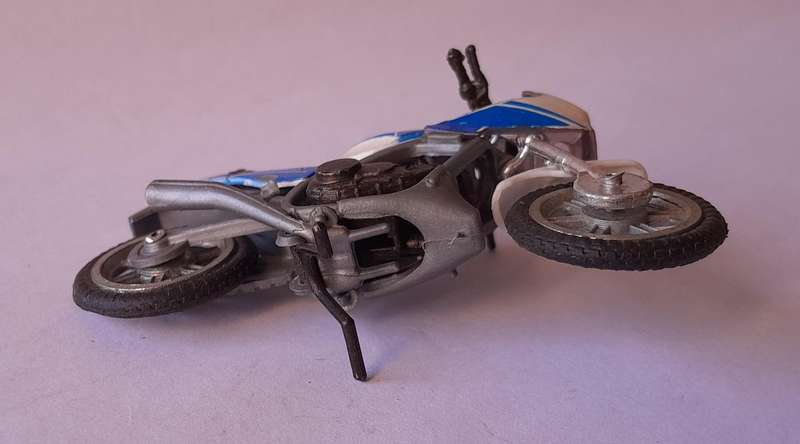 Rare Vintage Die-Cast Honda V45 Interceptor.  8cm.  Possibly Riki Toys.