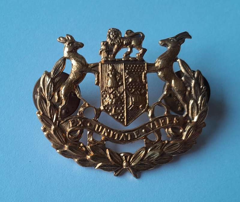 Early SA Army Warrant Officers Rank Badge.  Pins Intact.