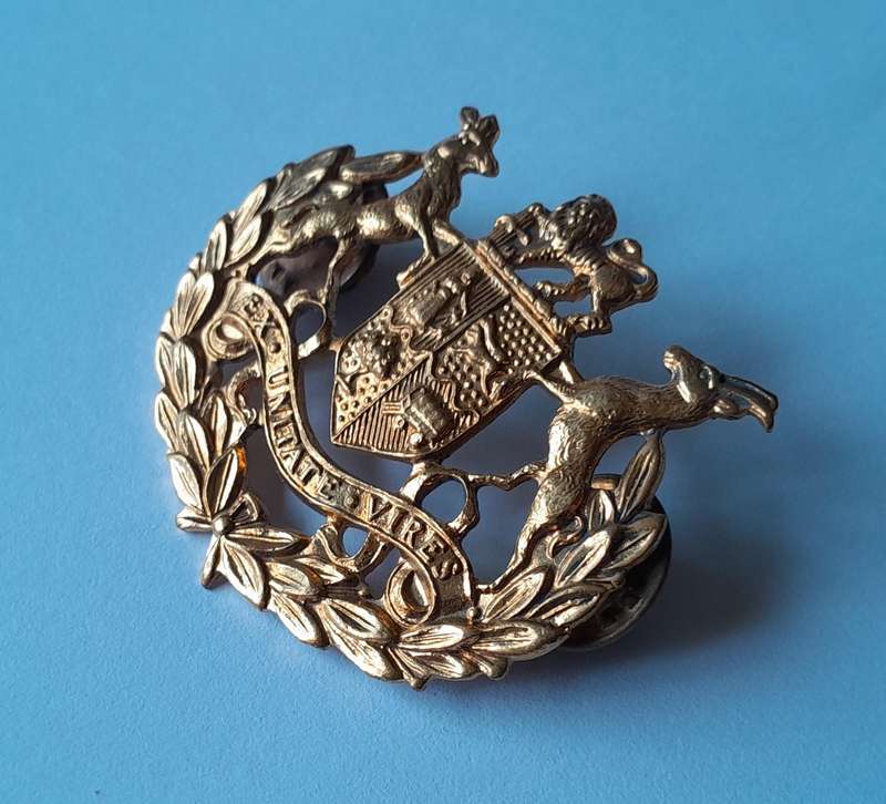 Early SA Army Warrant Officers Rank Badge.  Pins Intact.