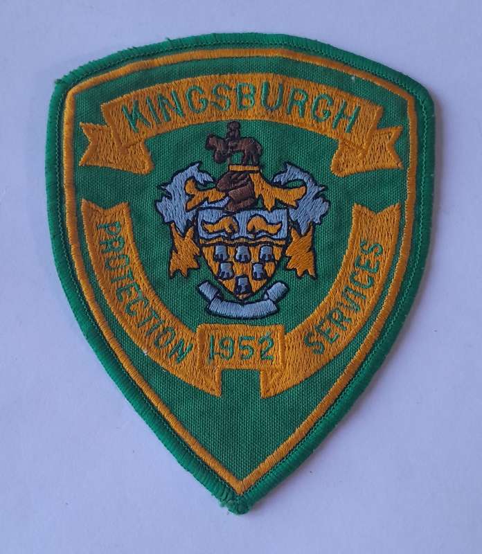 Vintage Kingsburgh Protection Services Patch.