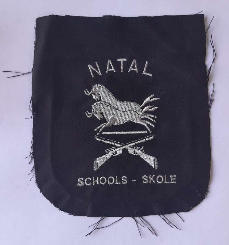 Vintage Natal Schools Shooting Blazer Badge.