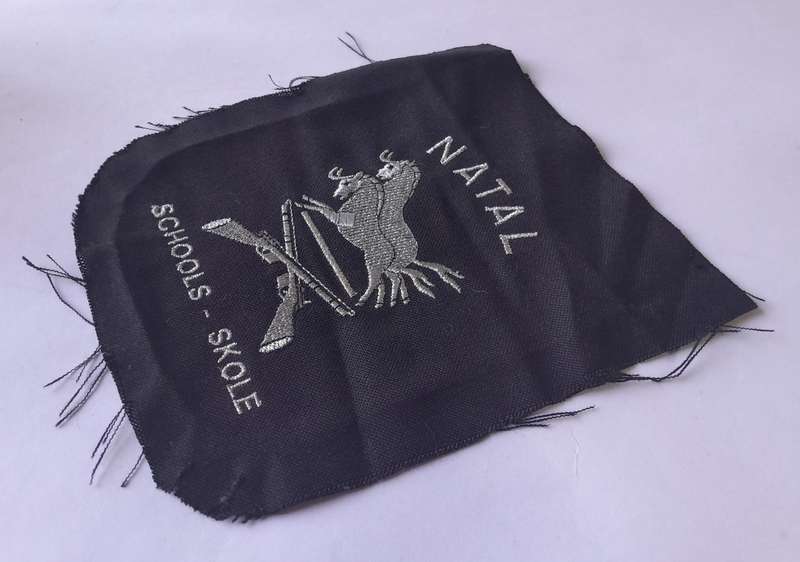 Vintage Natal Schools Shooting Blazer Badge.