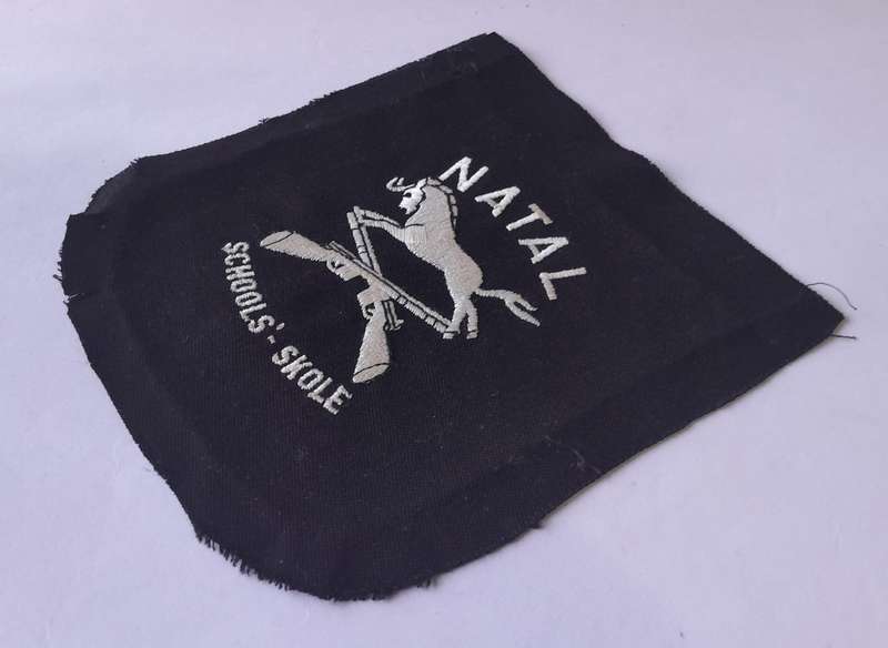 Vintage Natal Schools Shooting Blazer Badge.