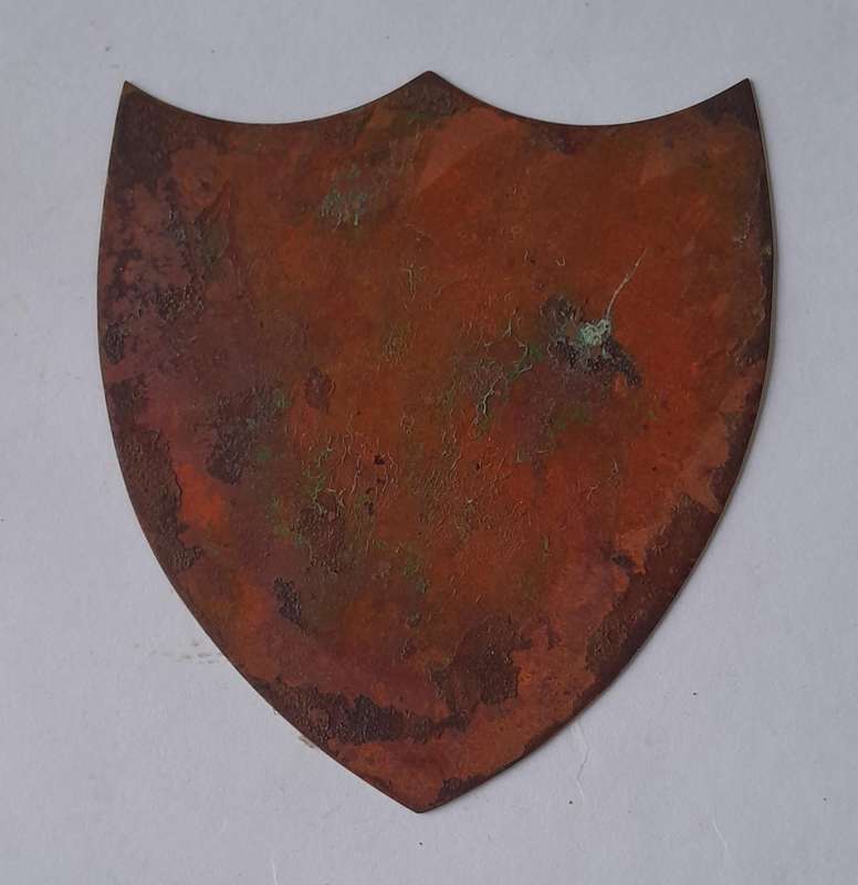 Rhodesian Bush War "Operation Tangent, Matabeleland" Copper Plaque.