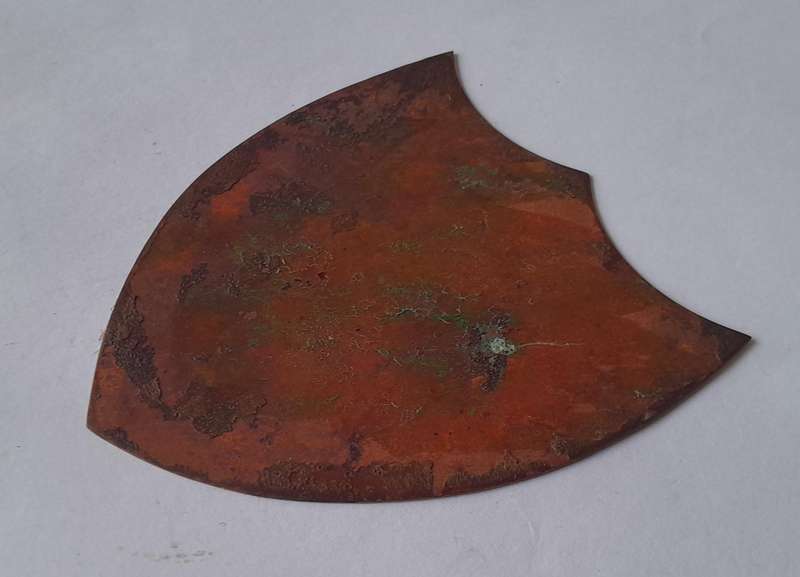 Rhodesian Bush War "Operation Tangent, Matabeleland" Copper Plaque.