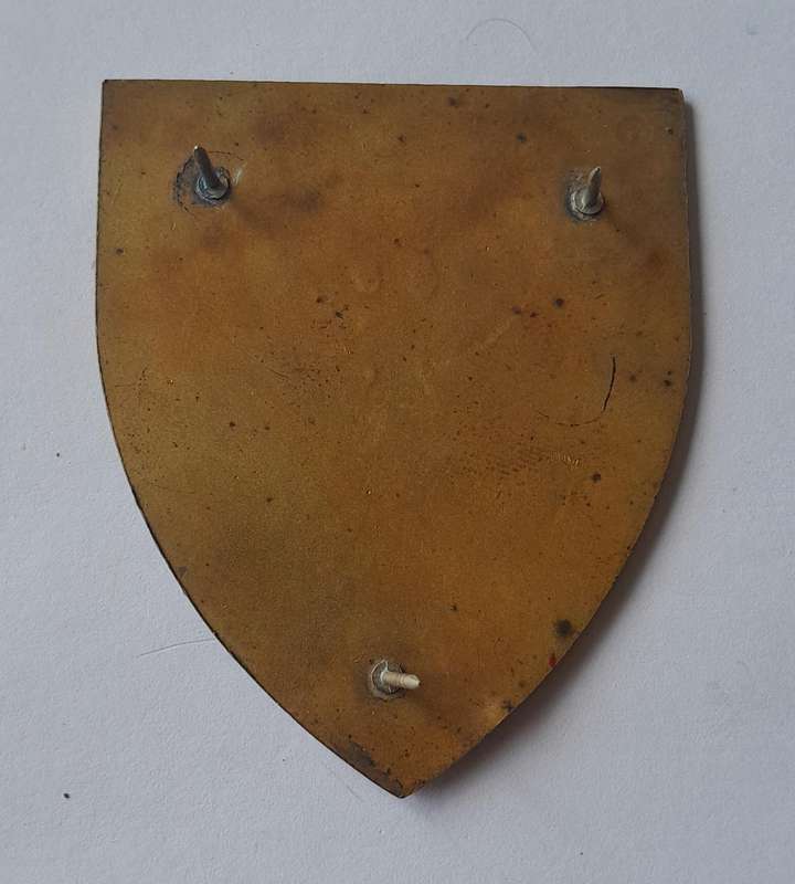 SADF 4 Artillery Regiment Shoulder Flash.  All Pins Intact.