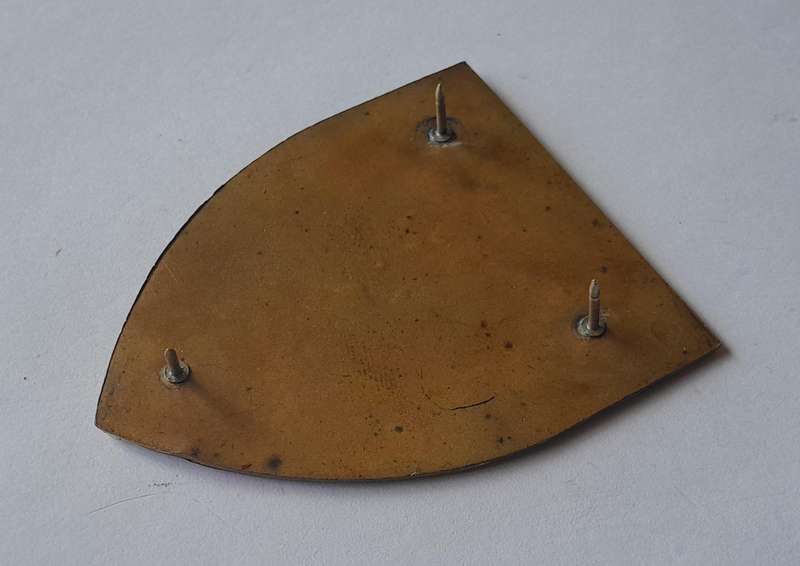 SADF 4 Artillery Regiment Shoulder Flash.  All Pins Intact.