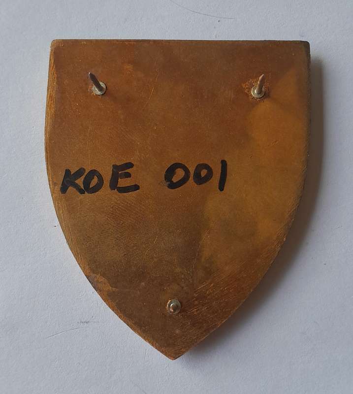 Koevoet Zulu 1 Ongwediva Metal Flash.  All Pins Intact.