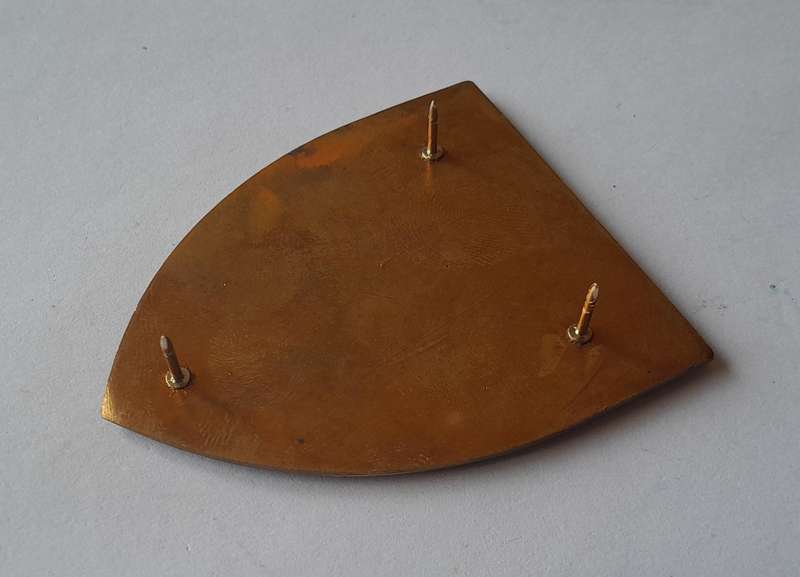 Koevoet Combat Team Zulu 1 Juliet Metal Flash.  All Pins Intact.