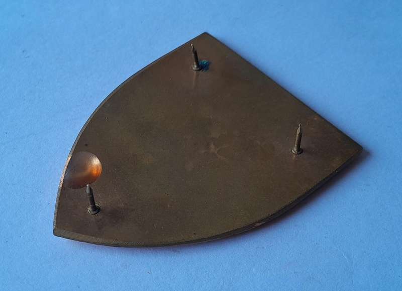 SA Air Force 19 Squadron Metal Flash.  All Pins Intact.