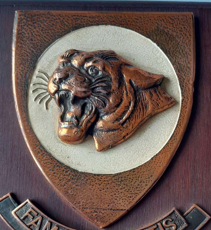 SA Air Force 19 Squadron Plaque.  "Sgt. JH Frambs, 1982 - 1985"