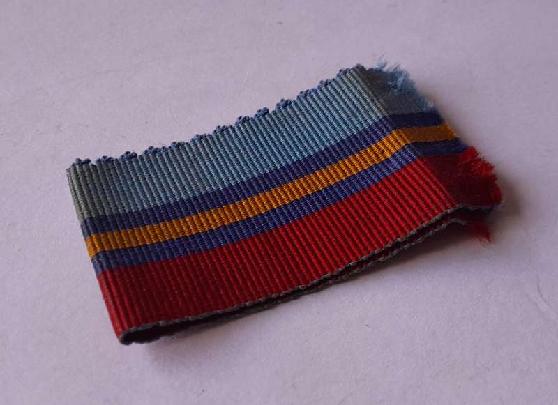 Vintage Rhodesian Ribbon for General Service Medal.