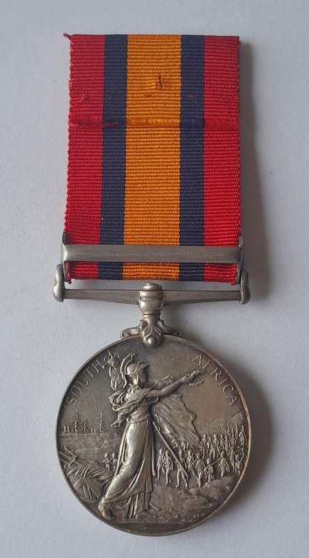 Boer War QSA Medal to 2959, Pte. W.G. Hawtry, Duke of Edinburgh's Own Volunteer Rifles.