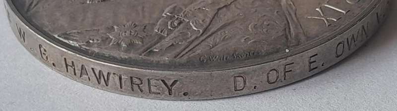 Boer War QSA Medal to 2959, Pte. W.G. Hawtry, Duke of Edinburgh's Own Volunteer Rifles.