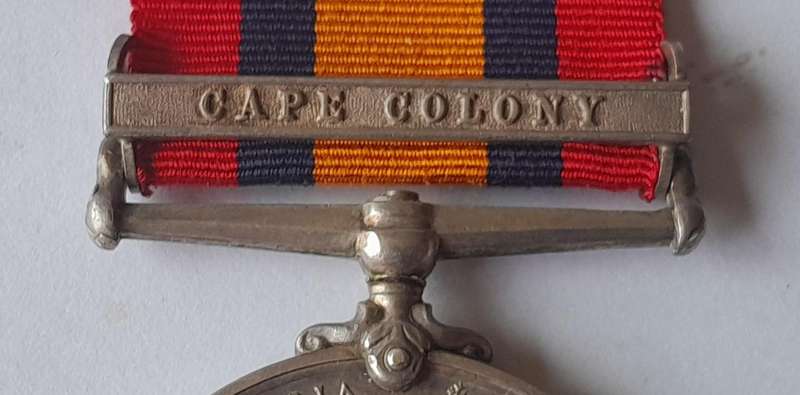 Boer War QSA Medal to 2959, Pte. W.G. Hawtry, Duke of Edinburgh's Own Volunteer Rifles.