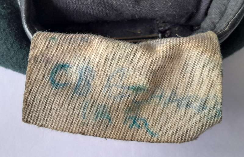 Vintage Rhodesian Regiment Bush War Beret With Badge.