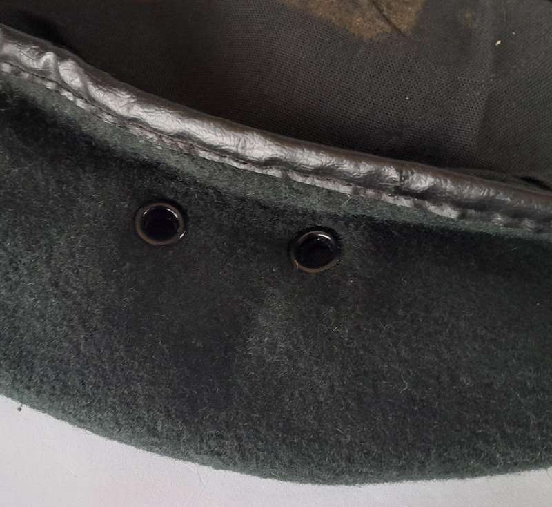 Vintage Rhodesian Regiment Bush War Beret With Badge.