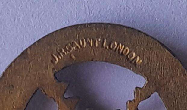 WW2 National Reserve Hertfordshire Sweetheart Badge.  JR Gaunt.  No Clasp.