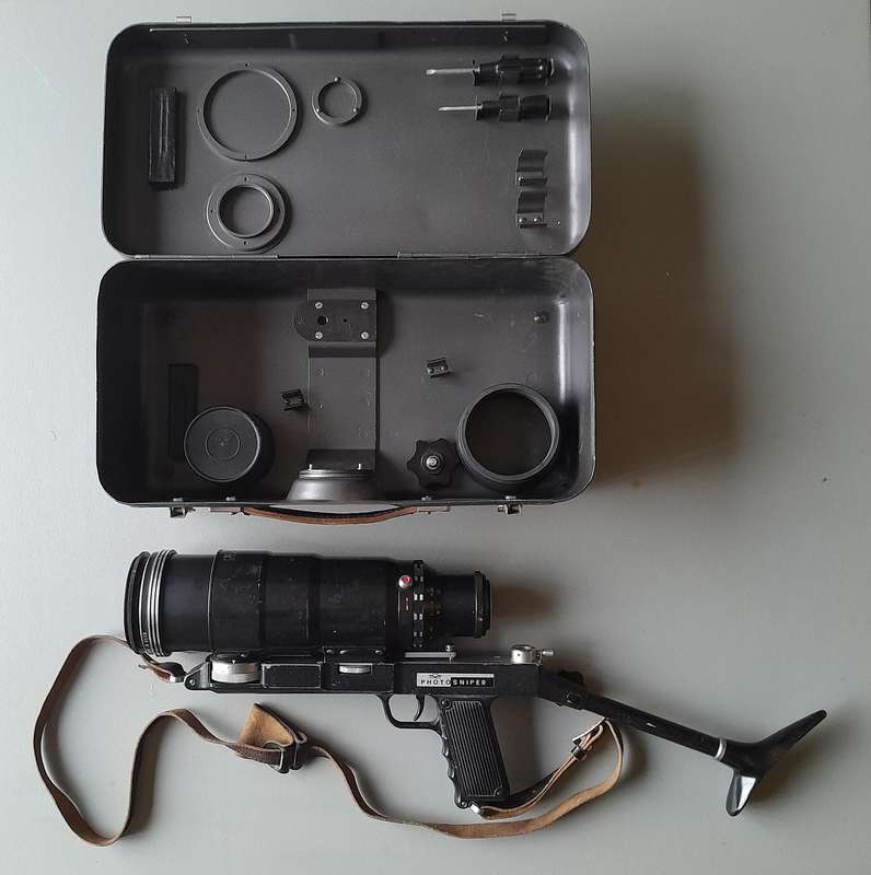 Vintage USSR Cold War Zenit Photo Sniper Kit (Kit Only - Camera Not Included).