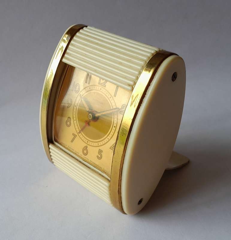 1950's Westclox Marilyn Monroe Bakelite Travel Alarm Clock