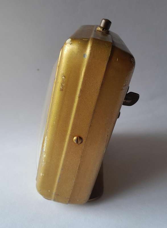Westclox 1948-1956 Bellboy Alarm Clock. 1946 Canadian Patent.