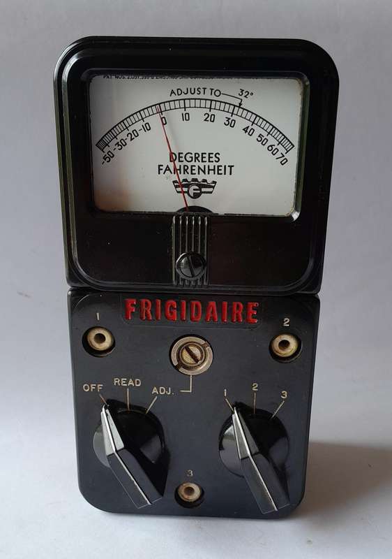 Vintage Frigidaire Multimeter.  Untested.