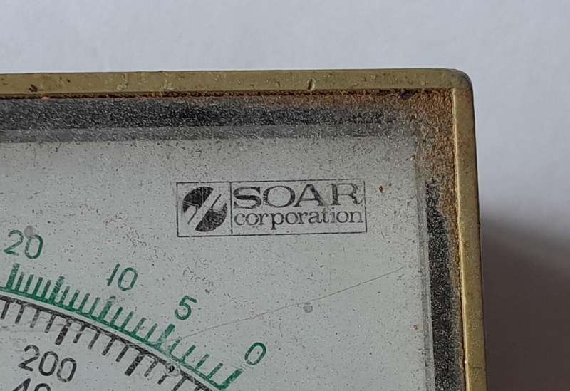 Vintage SOAR, Japan Multimeter.  Untested.