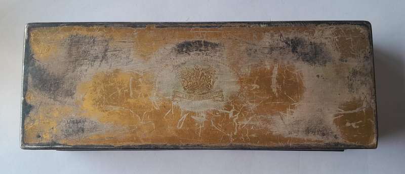 Antique  / Vintage Knitting Needle Collection In Old State Express Cigarette Tin.