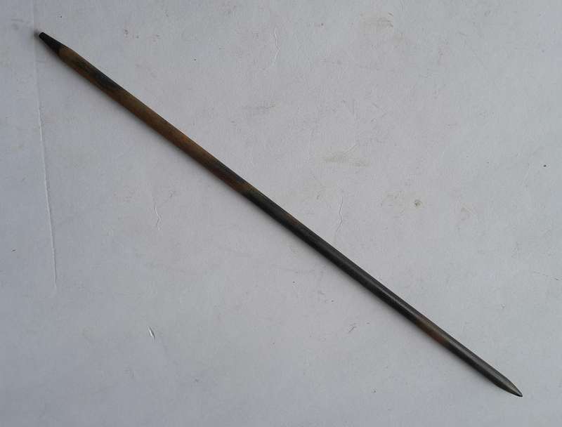 Antique  / Vintage Knitting Needle Collection In Old State Express Cigarette Tin.