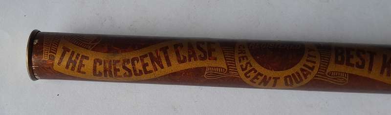 Antique "The Crescent Case Best Knitting Pins" With Original Pins.  Superb Condition.