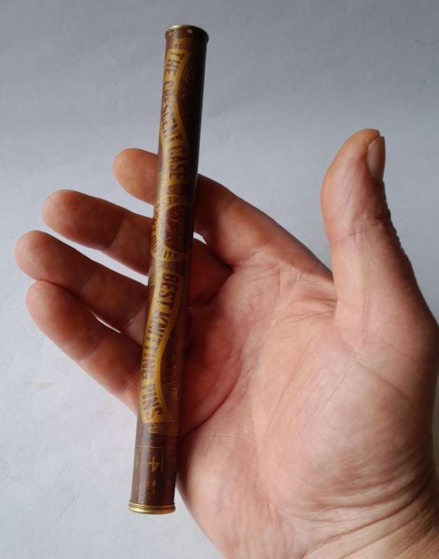 Antique "The Crescent Case Best Knitting Pins" With Original Pins.  Superb Condition.