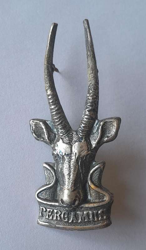 South West Africa Territorial Force (SWATF) Cap Badge.  Pins Intact.