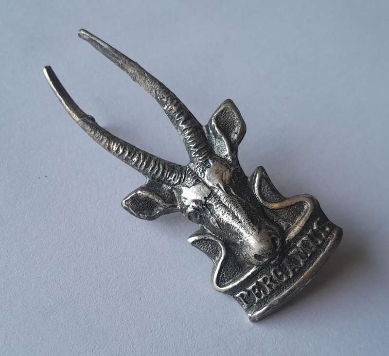 South West Africa Territorial Force (SWATF) Cap Badge.  Pins Intact.