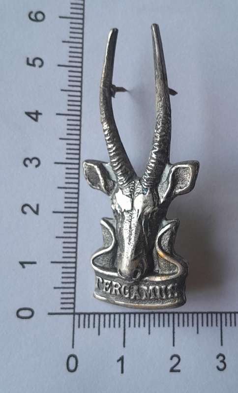 South West Africa Territorial Force (SWATF) Cap Badge.  Pins Intact.