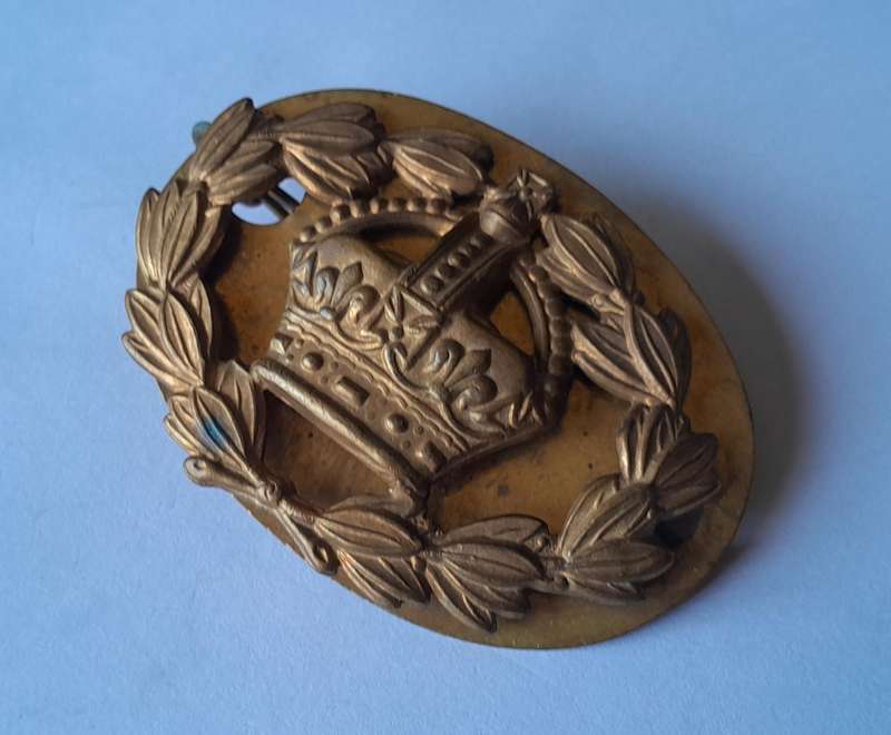 WW2 British Army Warrant Officer Rank Badge (with Back Plate).